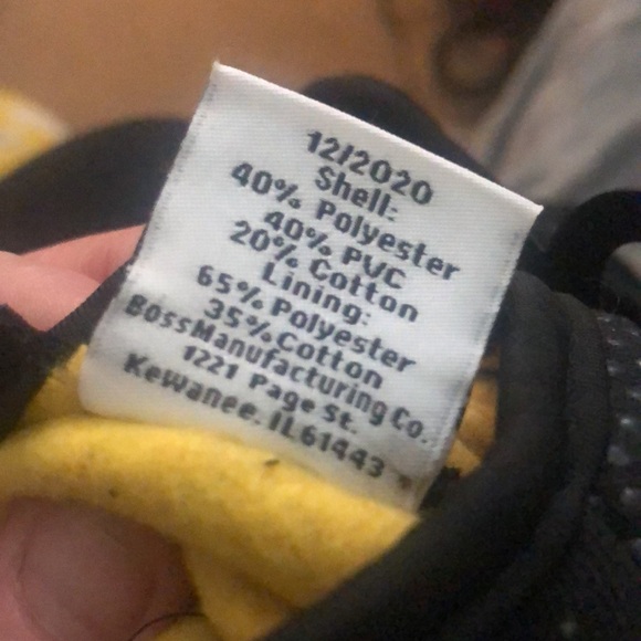 Caterpillar Black Textured Grip Gloves - Picture 4 of 4